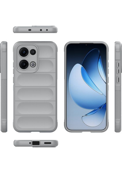 Oppo RENO13 5g(Global)Kılıf Düşmeye Karşı Yumuşak Tpu Sağlam Telefon Arka Kapağı-Açık Gri (Yurt Dışından) fırsatları