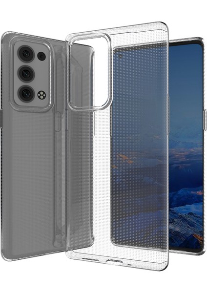 Oppo Reno6 Pro+5g/pro 5g (Snapdragon) Için Ultra Ince Kristal Şeffaf Tpu Telefon Arka Kılıfı (Yurt Dışından) modelleri