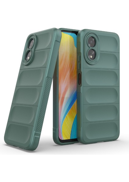 Oppo A38 4g Kılıf Düşmeye Dayanıklı Sağlam Telefon Tpu Kılıfı-Yeşil (Yurt Dışından) fiyatları