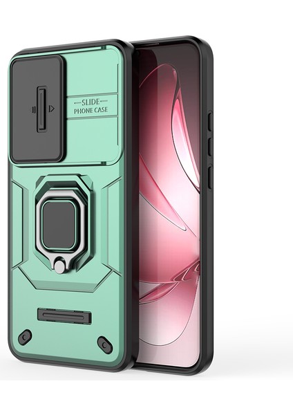 Oppo RENO13 Pro 5g Kılıf Pc+Tpu Kickstand Telefon Koruyucu Lens Kapağı-Yeşil (Yurt Dışından) fiyatları