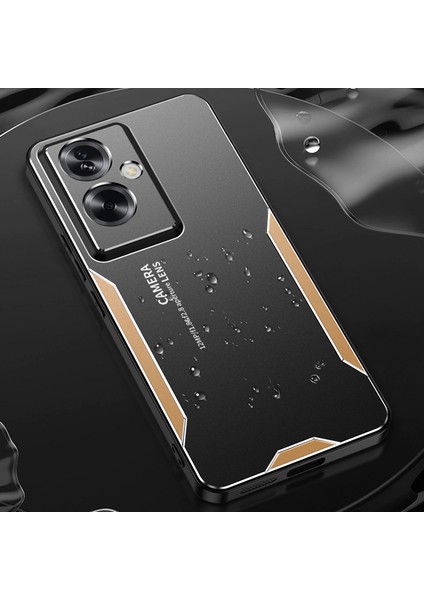 Oppo A79 5g/a2 5g Telefon Kılıfı Darbeye Dayanıklı Sağlam Zırh Alüminyum Alaşımlı Arka Kapak-Gümüş (Yurt Dışından) modelleri