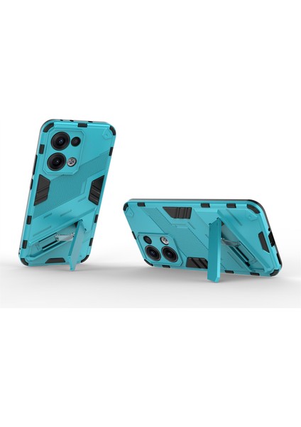 Oppo RENO13 5g (Global) Kılıf Pc + Tpu Darbeye Dayanıklı Telefon Kılıfı Kickstand ile - Bebek Mavisi (Yurt Dışından) modelleri