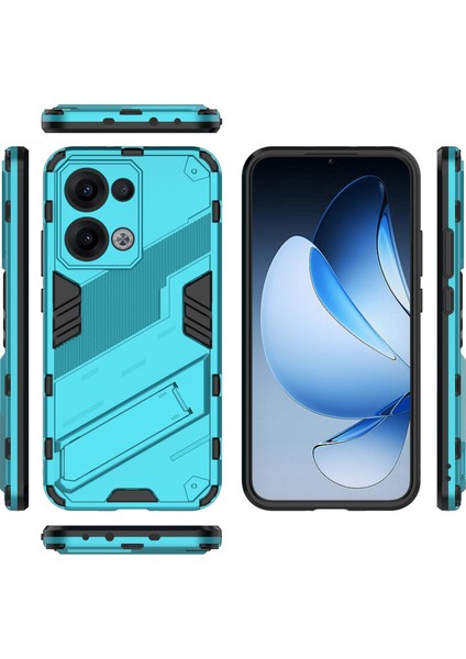 Oppo RENO13 5g (Global) Kılıf Pc + Tpu Darbeye Dayanıklı Telefon Kılıfı Kickstand ile - Bebek Mavisi (Yurt Dışından) indirimleri