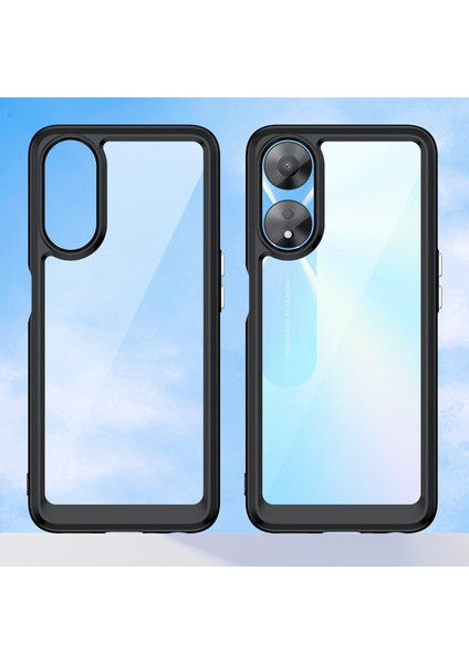 Oppo A58 5g Için Cep Telefonu Kabuğu, Toz Önleyici Tpu + Akrilik Telefon Kılıfı Koruyucu Kapak-Siyah (Yurt Dışından) fiyatları