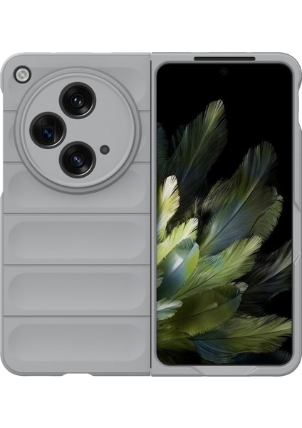 Oppo Find N3 5g Pc Telefon Kılıfı Sağlam Darbeye Dayanıklı Kılıf-Açık Gri (Yurt Dışından) fiyatları