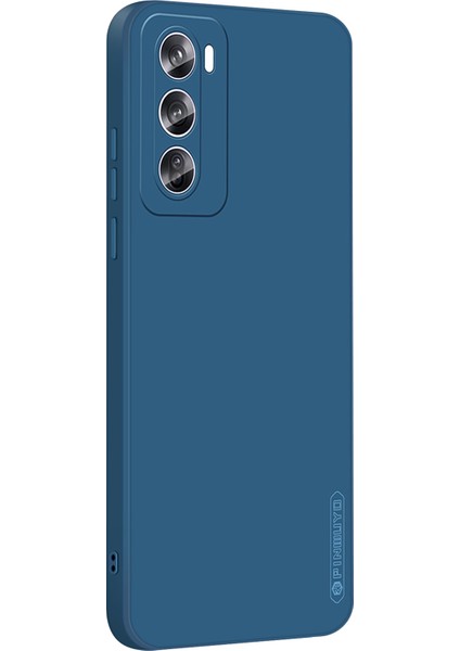 Pınwuyo Jk Touching Serisi Oppo RENO12 Pro 5g (Küresel) Tpu Kılıf Fiber Astarlı Telefon Kılıfı-Lacivert (Yurt Dışından)
