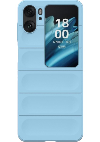 Oppo Find N2 Flip 5g Telefon Kılıfı Sert Pc Çizilmez Kapak-Bebek Mavisi (Yurt Dışından) fiyatları