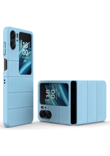 Oppo Find N2 Flip 5g Telefon Kılıfı Sert Pc Çizilmez Kapak-Bebek Mavisi (Yurt Dışından) modelleri