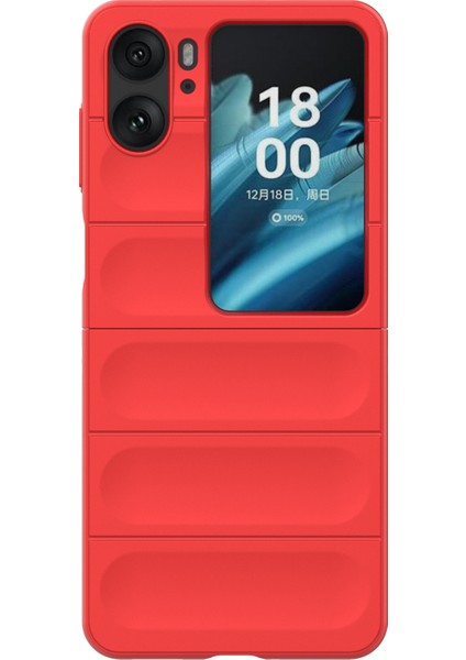 Oppo Find N2 Flip 5g Telefon Kılıfı Sert Pc Çizilmez Kapak-Kırmızı (Yurt Dışından) fiyatları