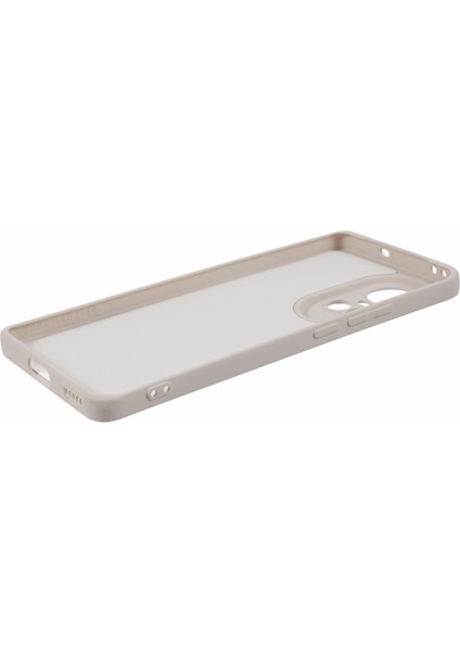 Oppo RENO10 5g(Global)Kılıf Ka Tpu Fiber Astarlı Telefon Kılıfı-Beyaz (Yurt Dışından) indirimleri