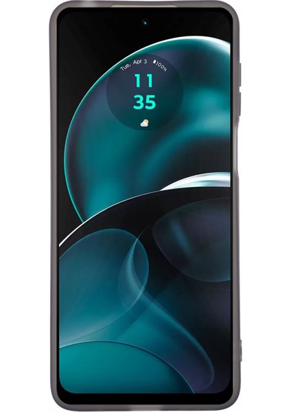 Dksm Serisi Motorola Moto G14 4g Kılıf Elektrokaplama Kamera Çerçevesi Tpu Telefon Kılıfı-Şeffaf Siyah (Yurt Dışından) fiyatları
