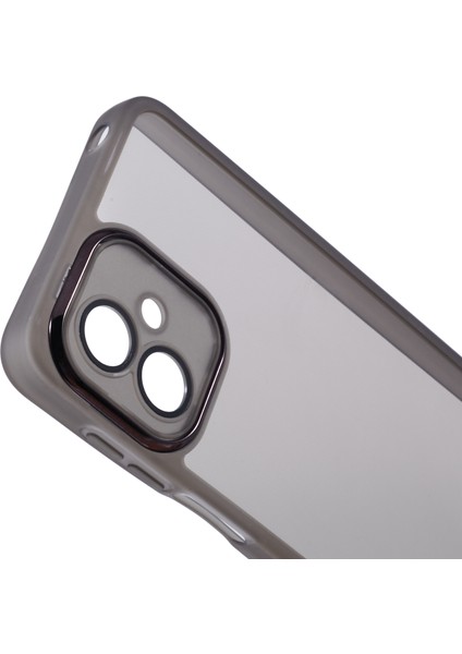 Dksm Serisi Motorola Moto G14 4g Kılıf Elektrokaplama Kamera Çerçevesi Tpu Telefon Kılıfı-Şeffaf Siyah (Yurt Dışından) indirimleri