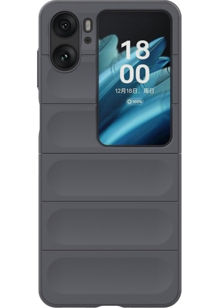 Oppo Find N2 Flip 5g Telefon Kılıfı Sert Pc Çizilmez Kapak-Koyu Gri (Yurt Dışından) fiyatları