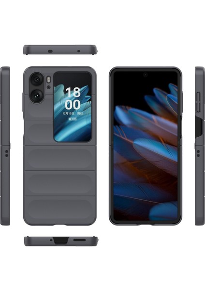 Oppo Find N2 Flip 5g Telefon Kılıfı Sert Pc Çizilmez Kapak-Koyu Gri (Yurt Dışından) indirimleri