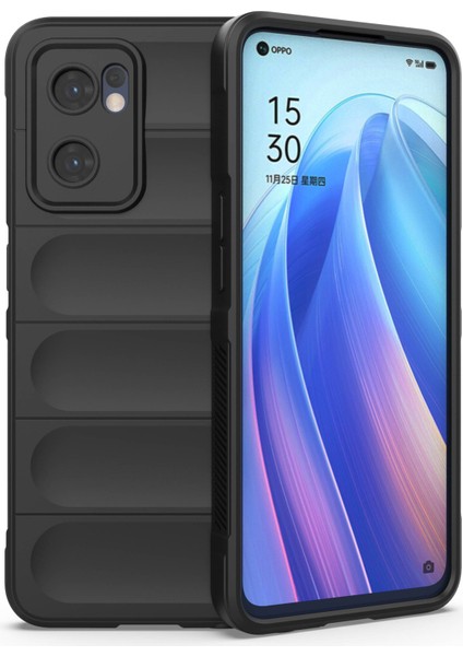 Oppo Reno7 5g (Global) Için Yumuşak Tpu Arka Kapak Iyi Korunan Düşmeye Karşı Dayanıklı Telefon Kılıfı-Siyah (Yurt Dışından)