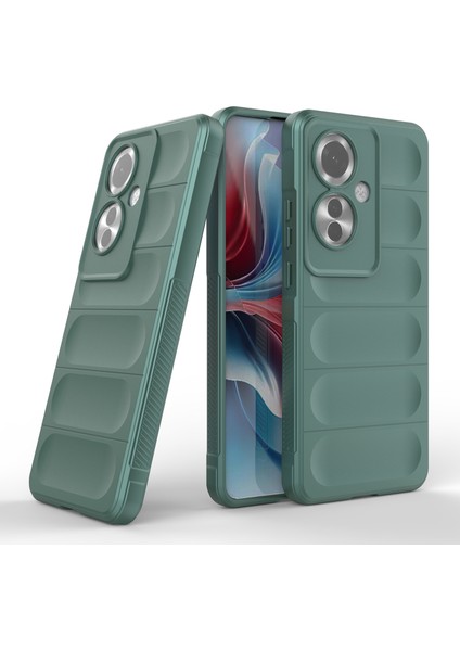 Oppo RENO11 F 5G/F25 Pro 5g Telefon Kılıfı Tpu Sağlam Tasarım Düşme Koruması Kabuk-Yeşil (Yurt Dışından) indirimleri