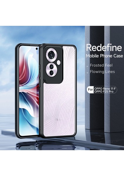 Dux Ducıs Aimo Serisi Oppo RENO11 F 5G/F25 Pro 5g Kılıf Tpu+Pc Darbeye Dayanıklı Kabuk Arka Kapak (Reach Sertifikası) (Yurt Dışından) modelleri