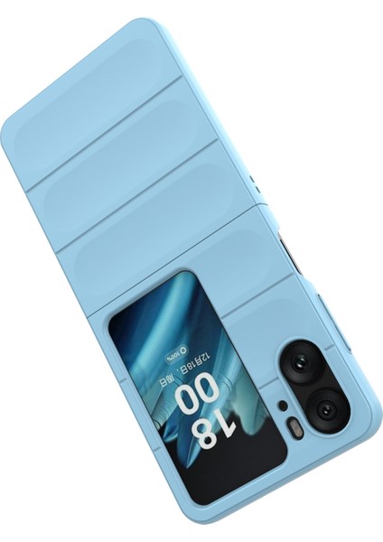 Oppo Find N2 Flip 5g Telefon Kılıfı Sert Pc Çizilmez Kapak-Bebek Mavisi (Yurt Dışından) indirimleri