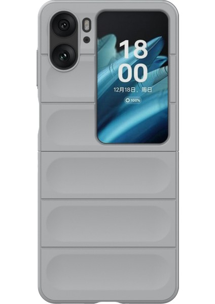 Oppo Find N2 Flip 5g Telefon Kılıfı Sert Pc Çizilmez Kapak-Açık Gri (Yurt Dışından) fiyatları
