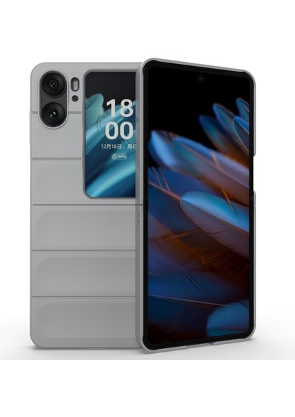 Oppo Find N2 Flip 5g Telefon Kılıfı Sert Pc Çizilmez Kapak-Açık Gri (Yurt Dışından) fırsatları