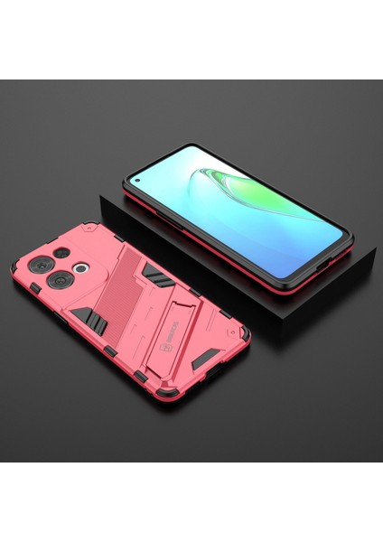 Oppo Reno8 Pro 5g (Küresel Sürüm)/reno8 Pro+ (Çin) 5g Tpu+Pc Cep Telefonu Kılıfı Kickstand Kapağı-Gül (Yurt Dışından) indirimleri