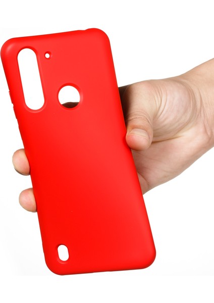 Motorola Moto G8 Power-Red Için Sıvı Silikon Kılıf Kabuğu (Yurt Dışından) fırsatları