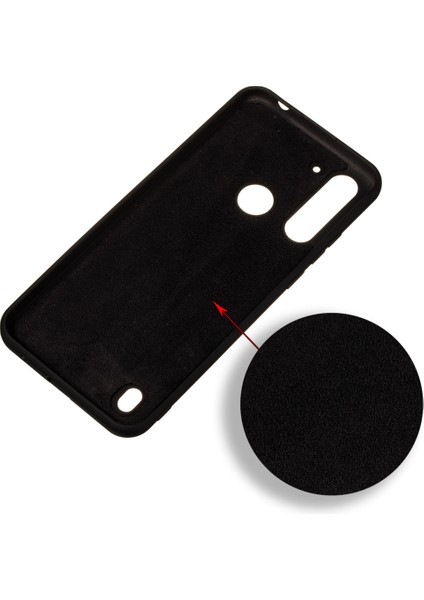 Motorola Moto G8 Power-Siyah Için Sıvı Silikon Kılıf Kabuğu (Yurt Dışından) modelleri