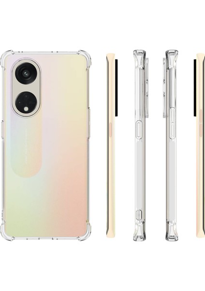 Oppo Reno8 T 5g/a1 Pro 5g Yumuşak Tpu Şeffaf Telefon Kılıfı Kaymaz Koruyucu Telefon Kılıfı (Yurt Dışından) indirimleri