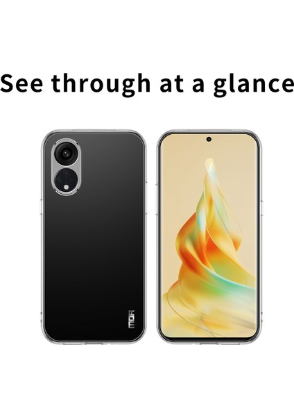 Mofı Oppo Reno8 T 4g Telefon Kılıfı Şeffaf Tpu Telefon Kılıfı Kamera Korumalı (Yurt Dışından) modelleri