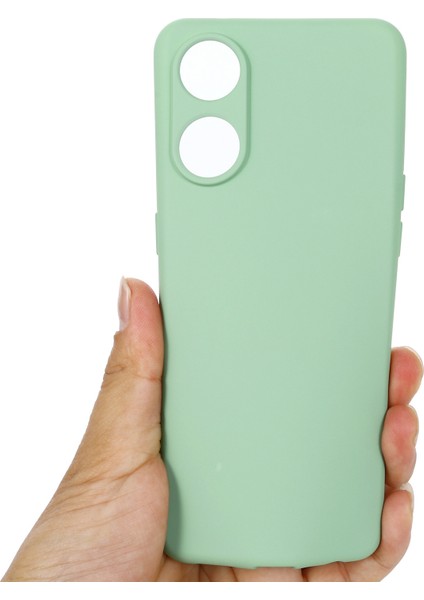 Oppo Reno8 T 5g/a1 Pro 5g Sıvı Silikon Yumuşak Astarlı Kılıf Çizilmez Telefon Kılıfı Kayışlı-Yeşil (Yurt Dışından) indirimleri