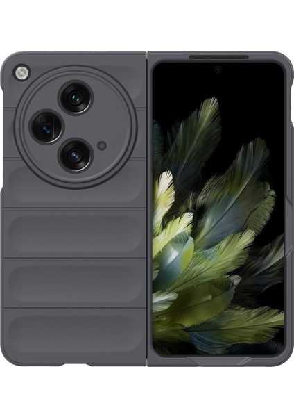 Oppo Find N3 5g Pc Telefon Kılıfı Sağlam Darbeye Dayanıklı Kılıf-Koyu Gri (Yurt Dışından) fiyatları