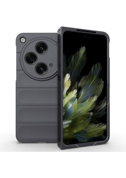 Oppo Find N3 5g Pc Telefon Kılıfı Sağlam Darbeye Dayanıklı Kılıf-Koyu Gri (Yurt Dışından) modelleri