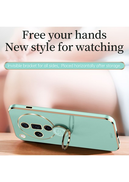 Xınlı Oppo Find X7 5g Kılıf Galvanik Yumuşak Tpu Arka Telefon Kılıfı-Kırmızı (Yurt Dışından) modelleri