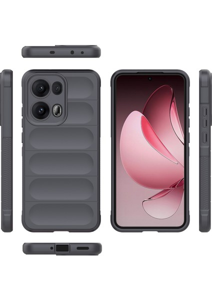 Oppo RENO13 Pro 5g Kılıf Düşmeye Karşı Yumuşak Tpu Sağlam Telefon Arka Kapağı-Koyu Gri (Yurt Dışından) fırsatları