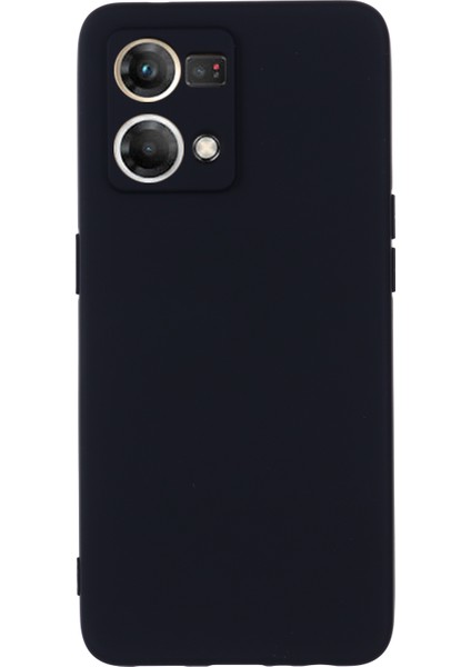 Oppo Reno8 4g Sıvı Silikon Telefon Kılıfı Yumuşak Astarlı Düşmeye Dayanıklı Kılıf Kayışlı-Siyah (Yurt Dışından) modelleri