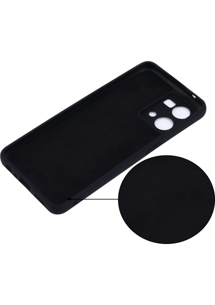 Oppo Reno8 4g Sıvı Silikon Telefon Kılıfı Yumuşak Astarlı Düşmeye Dayanıklı Kılıf Kayışlı-Siyah (Yurt Dışından) fırsatları