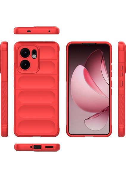 Oppo RENO13 F 5g Kılıf Düşmeye Karşı Yumuşak Tpu Sağlam Telefon Arka Kapağı-Kırmızı (Yurt Dışından) indirimleri