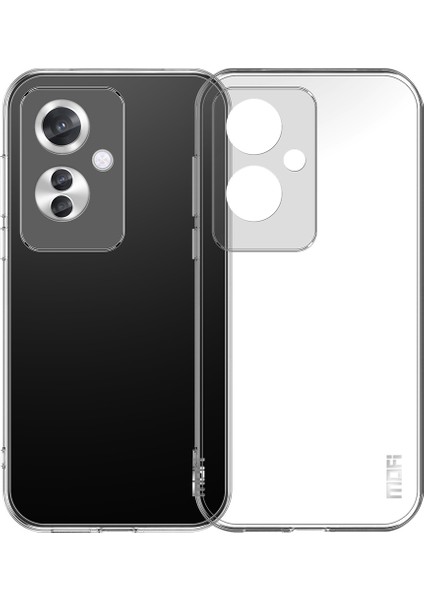 Mofı Oppo RENO11 F 5g Kılıfı Esnek Tpu Şeffaf Telefon Kılıfı (Yurt Dışından)