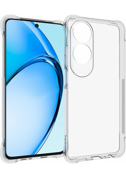 Oppo A60 4g Kılıf Kaymaz Şeffaf Tpu Koruyucu Telefon Kılıfı (Yurt Dışından)