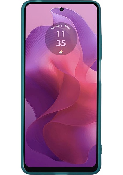 Dksm Serisi Motorola Moto G24 4g Kılıf Elektrokaplama Kamera Çerçevesi Tpu Telefon Kılıfı-Şeffaf Ordu Yeşili (Yurt Dışından) fiyatları