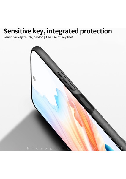 Mofı Shield Mat Serisi Oppo A2 5G/A79 5g Pc Telefon Kılıfı Koruyucu Kapak-Siyah (Yurt Dışından) modelleri