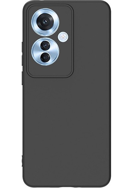 Oppo RENO11 F 5g Kılıf Hassas Kesikler Düşmeye Dayanıklı Tpu Telefon Kılıfı-Siyah (Yurt Dışından)