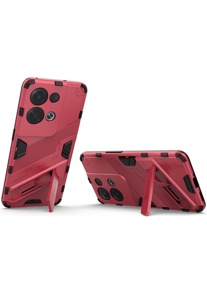 Oppo Reno8 Pro+(China)5g/reno8 Pro 5g(Global)Yumuşak Tpu Sert Pc Kılıfı Kickstand Arka Kapak-Gül (Yurt Dışından) modelleri