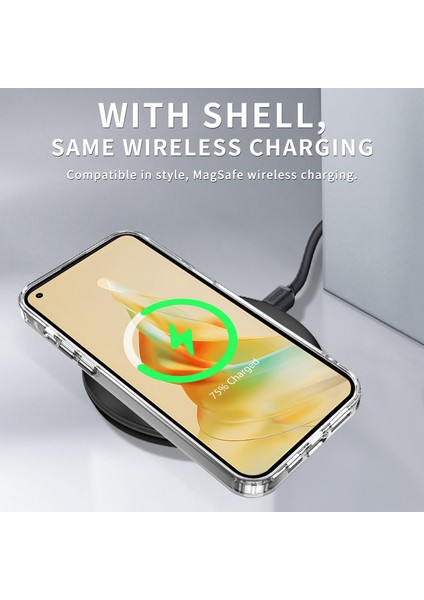 Oppo Reno8 T 4g Şeffaf Pc+Tpu Telefon Kılıfı Çizilmez Telefon Kılıfı-Şeffaf Mor (Yurt Dışından) indirimleri