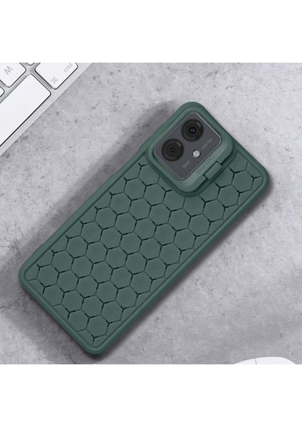 Motorola Moto G14 4g Kılıf Isı Dağılımı Tpu Telefon Kılıfı Lens Çerçevesi Ayaklık-Ordu Yeşili (Yurt Dışından) indirimleri