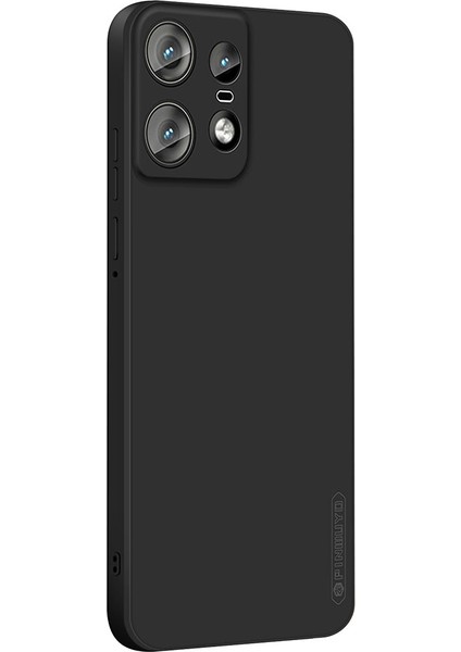 Pınwuyo Jk Touching Serisi Motorola Edge 50 Pro 5g Kılıf Tpu Telefon Kılıfı Fiber Astar Düşme Koruması-Siyah (Yurt Dışından)