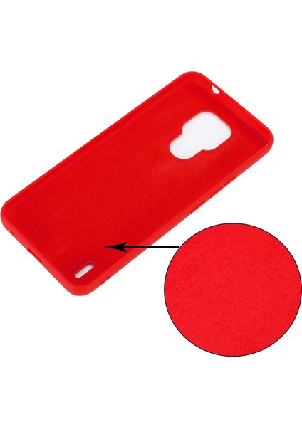 Motorola Moto E7 2020 Için Düz Sıvı Silikon Telefon Koruyucu Kılıf + Kullanışlı Kayış-Kırmızı (Yurt Dışından) modelleri