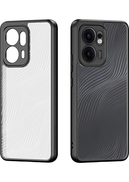 Oppo RENO13 F 4g/oppo RENO13 F 5g Kılıf Dux Ducıs Aimo Serisi Tpu+Pc Mat Düşmeye Dayanıklı Telefon Kılıfı (Reach Sertifikası)-Siyah (Yurt Dışından) fiyatları