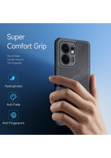 Oppo RENO13 F 4g/oppo RENO13 F 5g Kılıf Dux Ducıs Aimo Serisi Tpu+Pc Mat Düşmeye Dayanıklı Telefon Kılıfı (Reach Sertifikası)-Siyah (Yurt Dışından) fırsatları