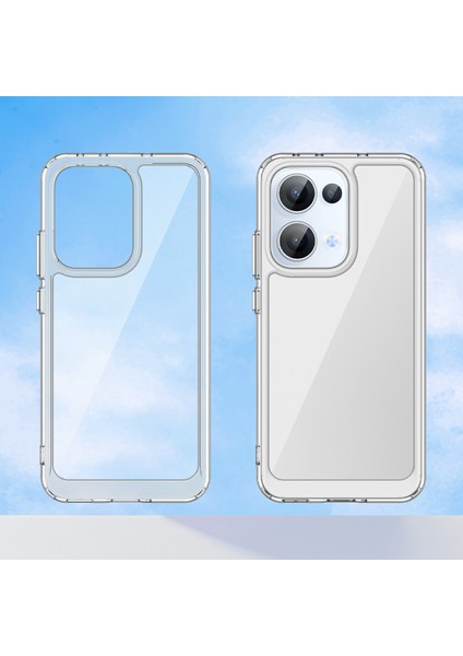 Oppo RENO13 5g(Global)Kılıf Tpu+Akrilik Koruyucu Şeffaf Telefon Kılıfı-Şeffaf (Yurt Dışından) fiyatları